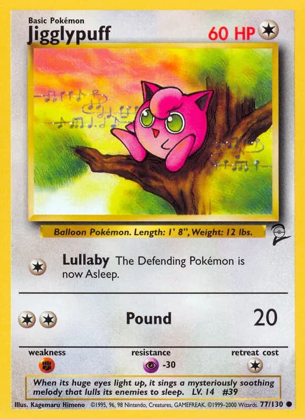 Jigglypuff – Base Set 2 77
