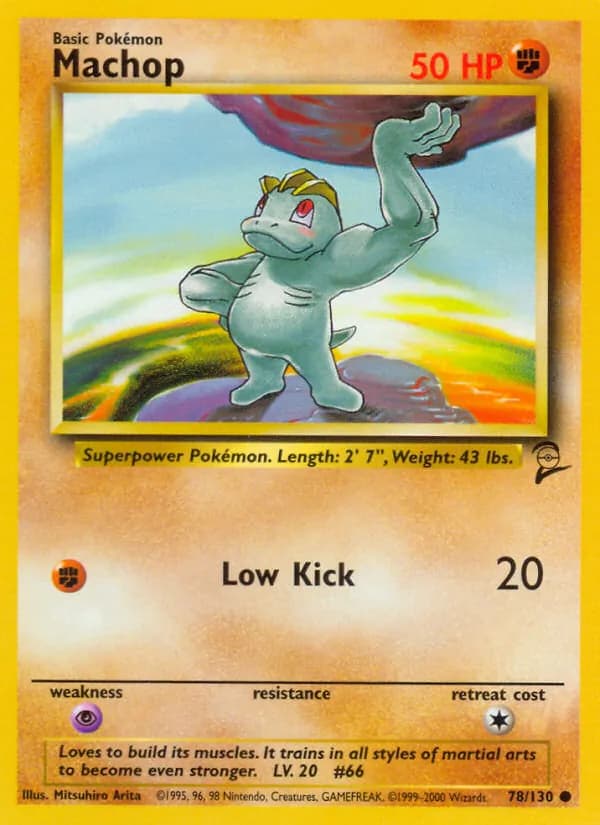 Machop – Base Set 2 78