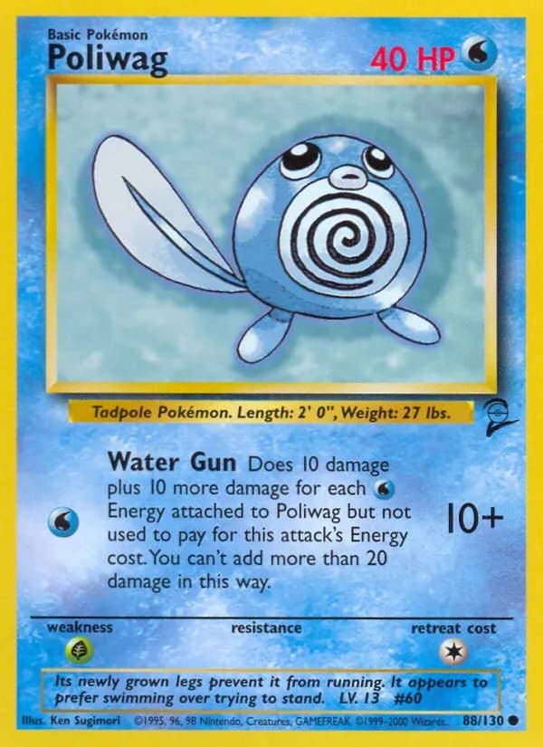 Poliwag – Base Set 2 88