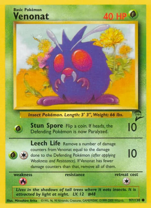 Venonat – Base Set 2 97