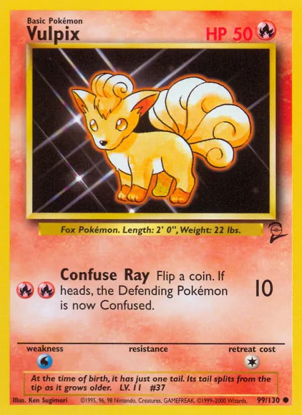 Vulpix – Base Set 2 99