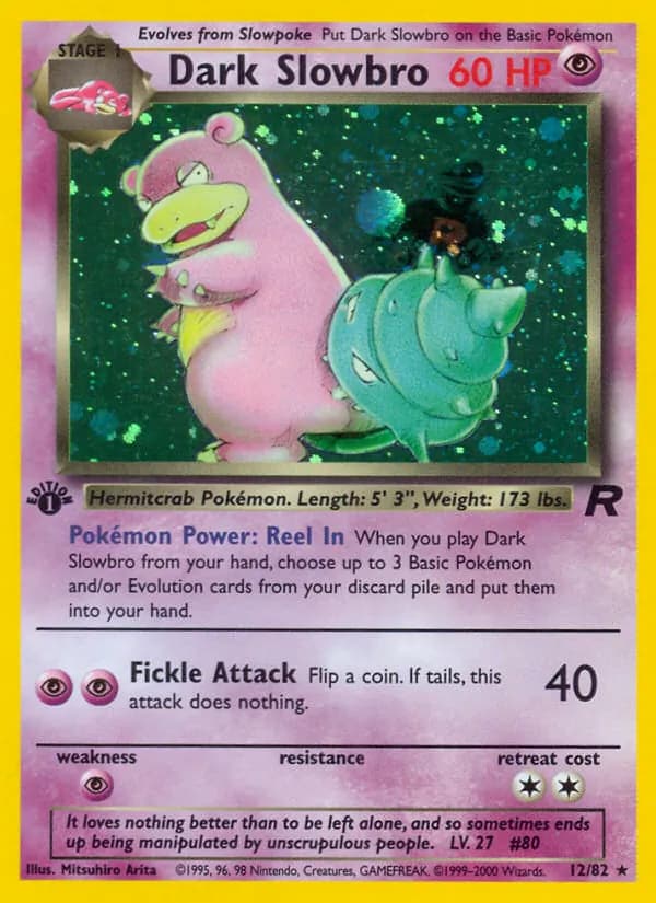 Dark Slowbro – Team Rocket 12