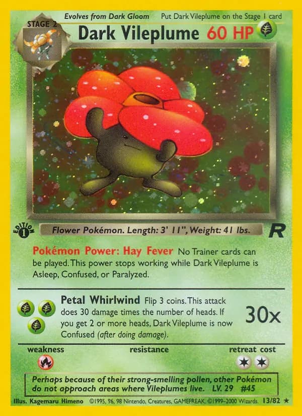 Dark Vileplume – Team Rocket 13