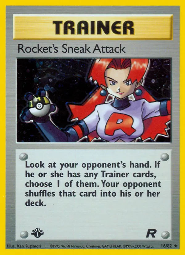 Rocket's Sneak Attack – Team Rocket 16