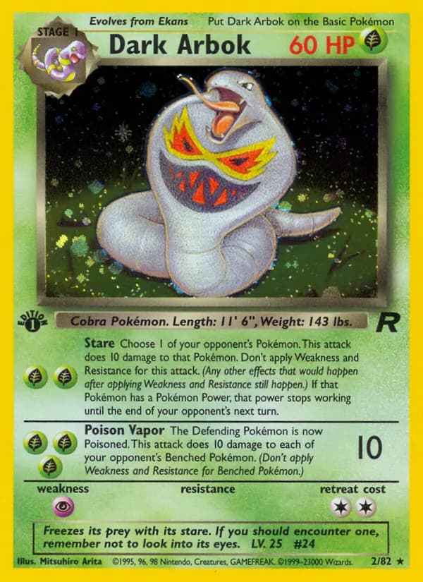 Dark Arbok – Team Rocket 2