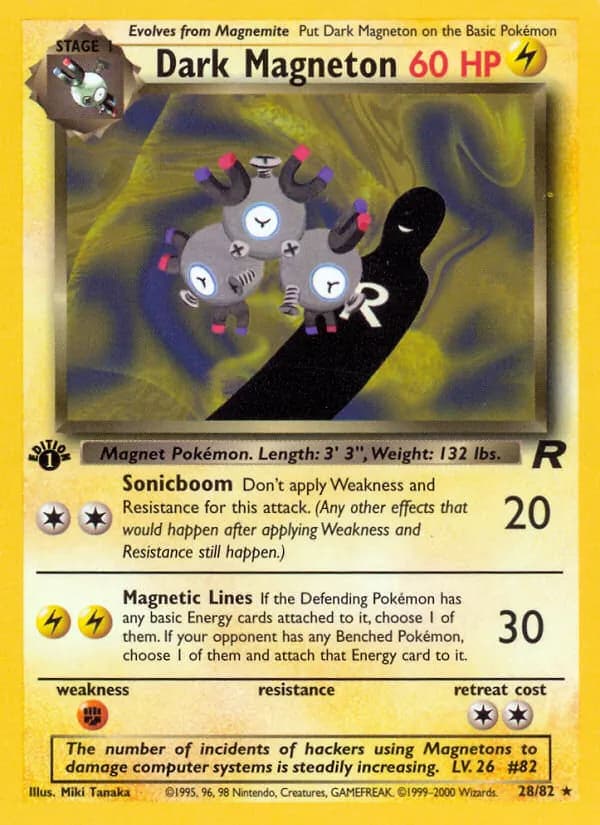 Dark Magneton – Team Rocket 28