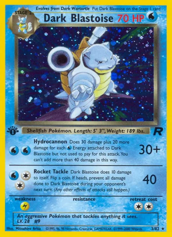 Dark Blastoise – Team Rocket 3