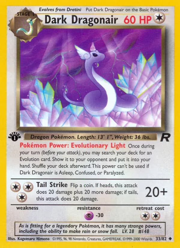 Dark Dragonair – Team Rocket 33
