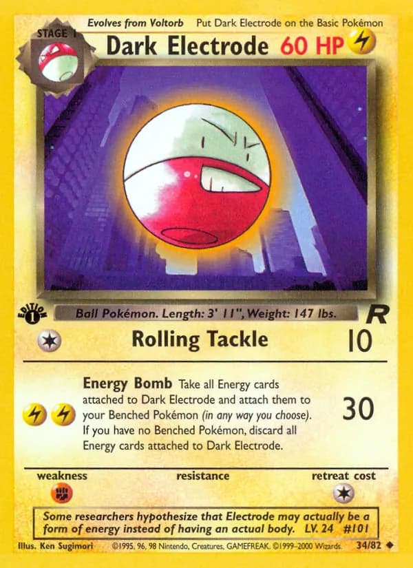 Dark Electrode – Team Rocket 34