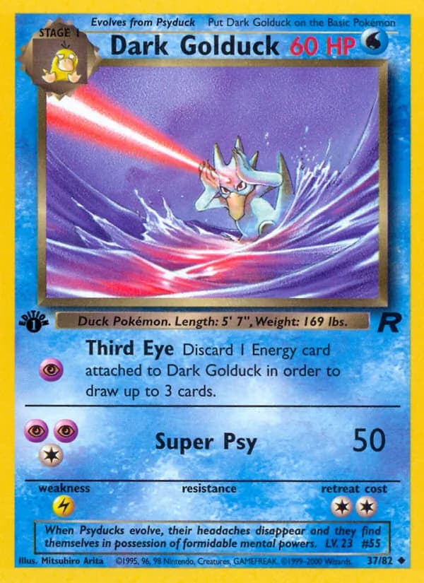 Dark Golduck – Team Rocket 37
