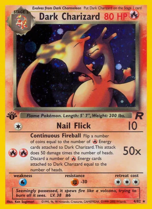 Dark Charizard – Team Rocket 4