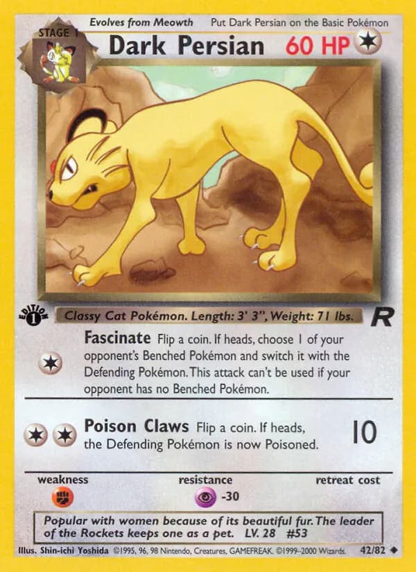 Dark Persian – Team Rocket 42