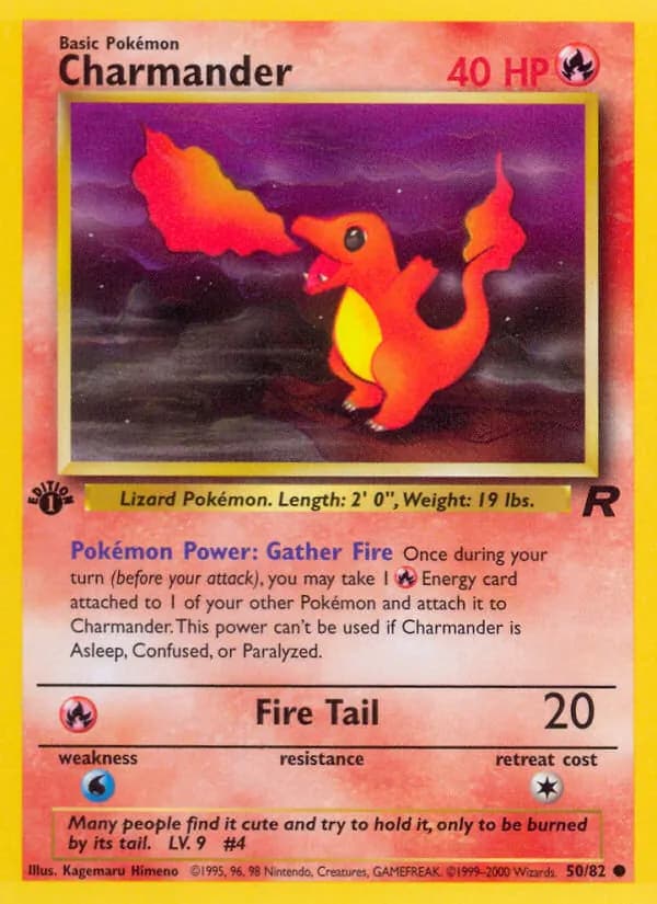 Charmander – Team Rocket 50
