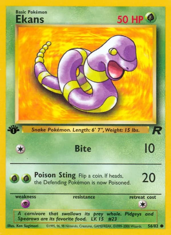 Ekans – Team Rocket 56
