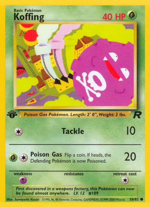 Koffing – Team Rocket 58