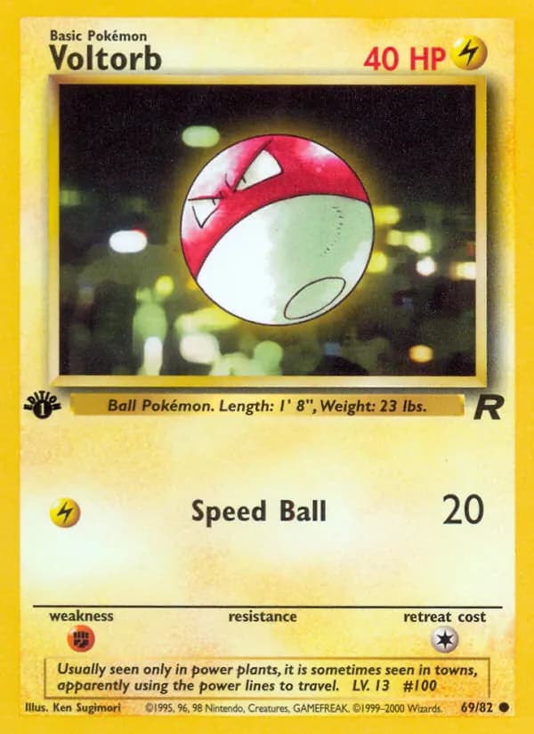 Voltorb – Team Rocket 69