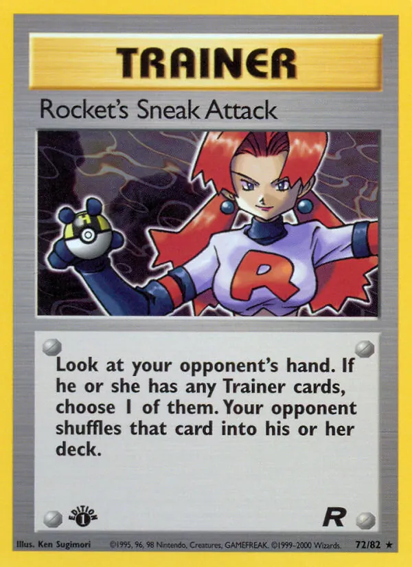 Rocket's Sneak Attack – Team Rocket 72