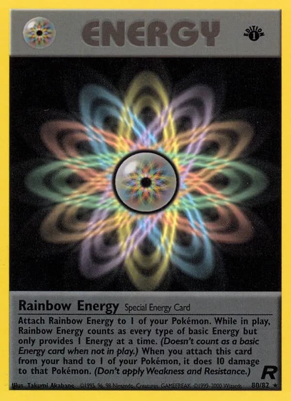 Rainbow Energy – Team Rocket 80
