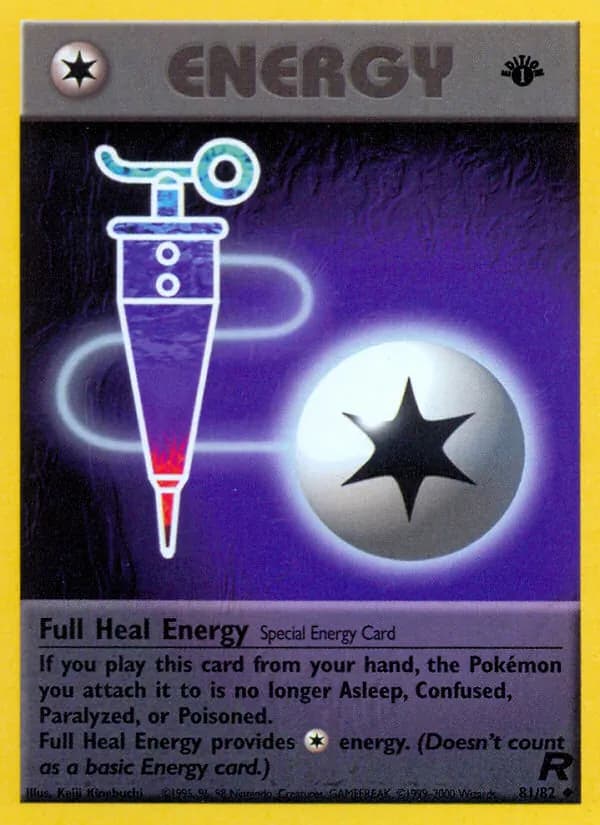 Full Heal Energy – Team Rocket 81