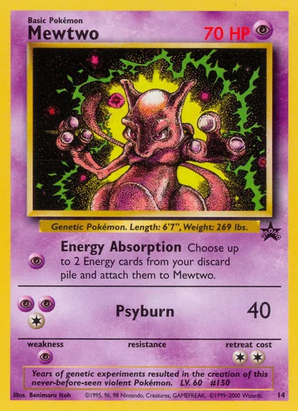 Mewtwo – Wizards Black Star Promos 14