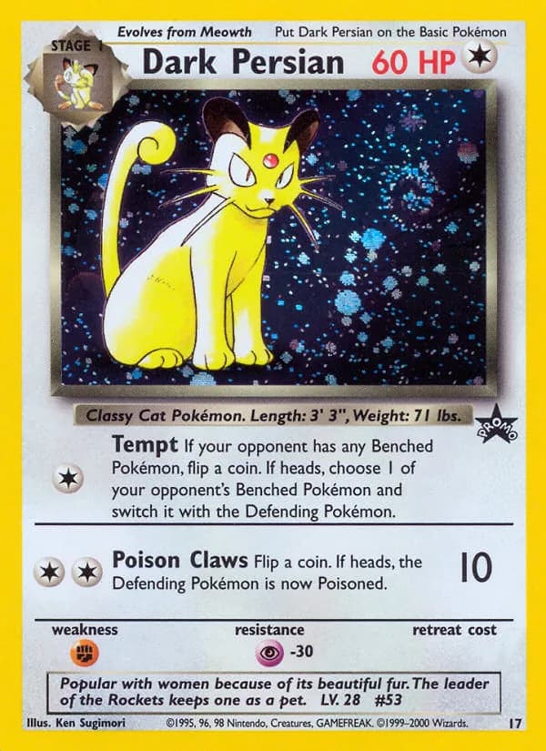 Dark Persian – Wizards Black Star Promos 17