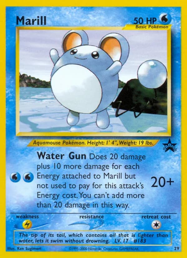 Marill – Wizards Black Star Promos 29