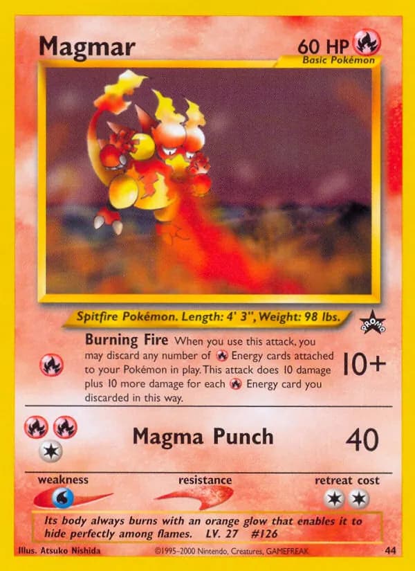 Magmar – Wizards Black Star Promos 44