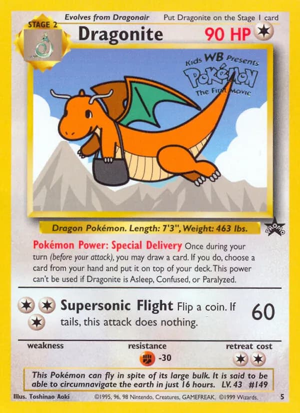 Dragonite – Wizards Black Star Promos 5