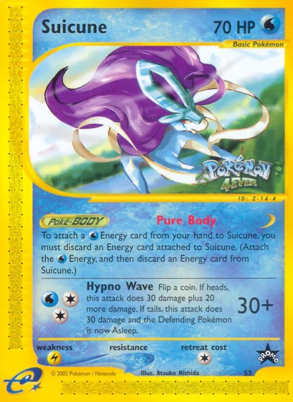 Suicune – Wizards Black Star Promos 53
