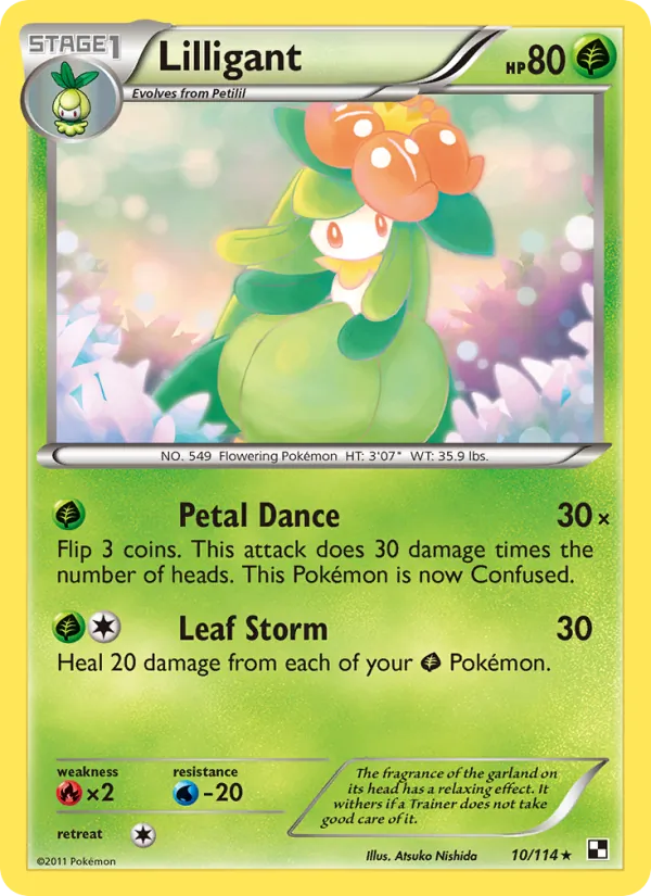 Lilligant – Black & White 10