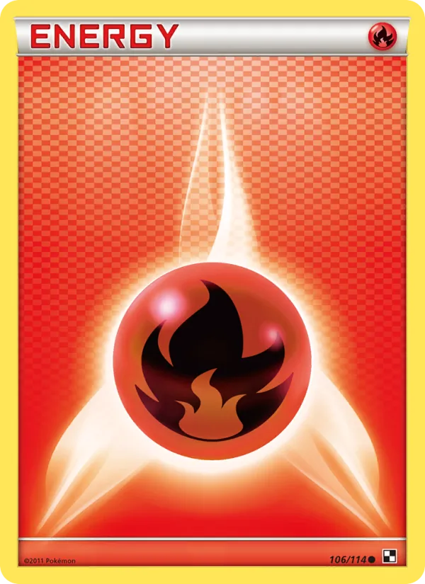 Fire Energy – Black & White 106