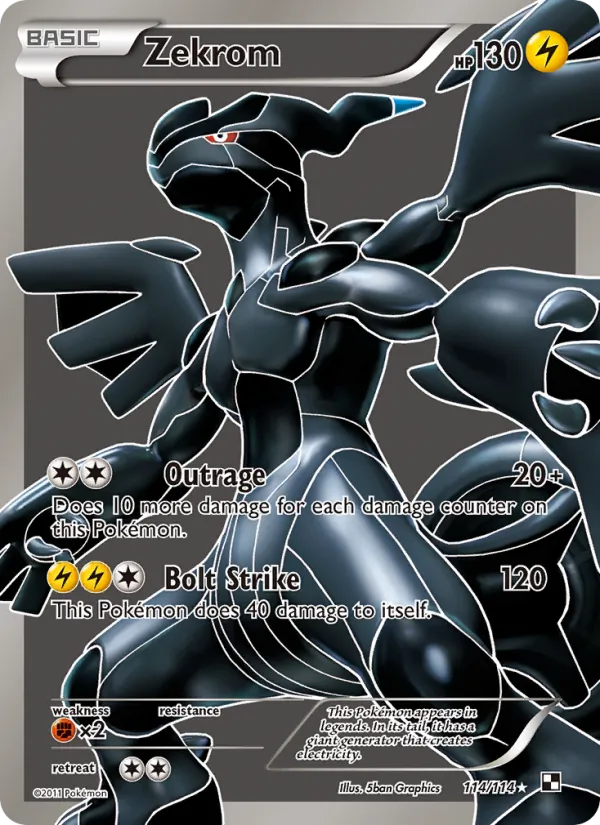 Zekrom – Black & White 114