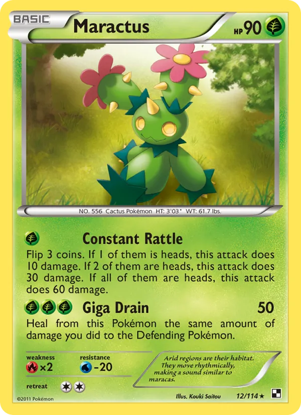 Maractus – Black & White 12