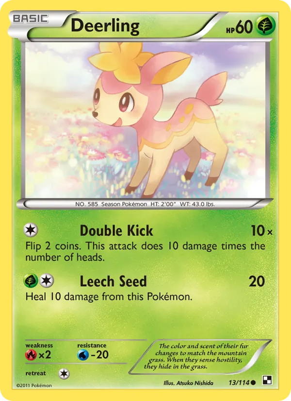 Deerling – Black & White 13