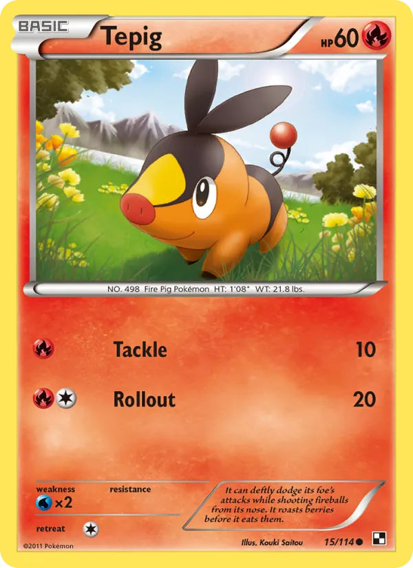 Tepig – Black & White 15
