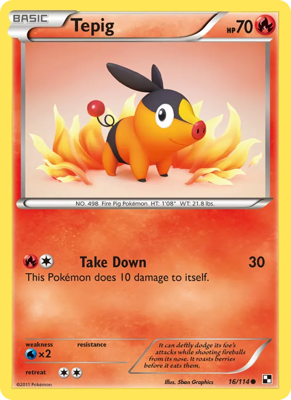 Tepig – Black & White 16
