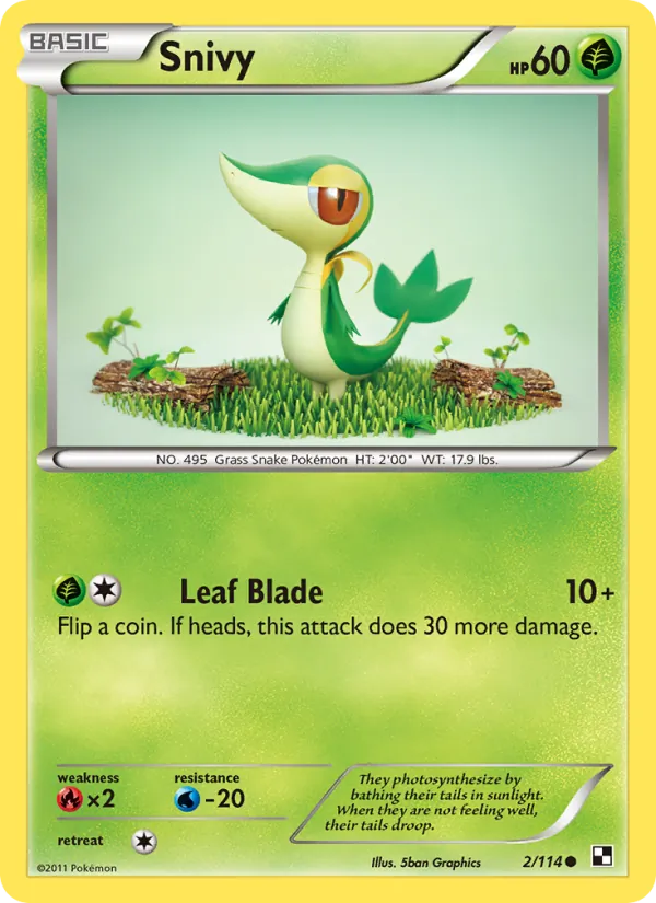 Snivy – Black & White 2