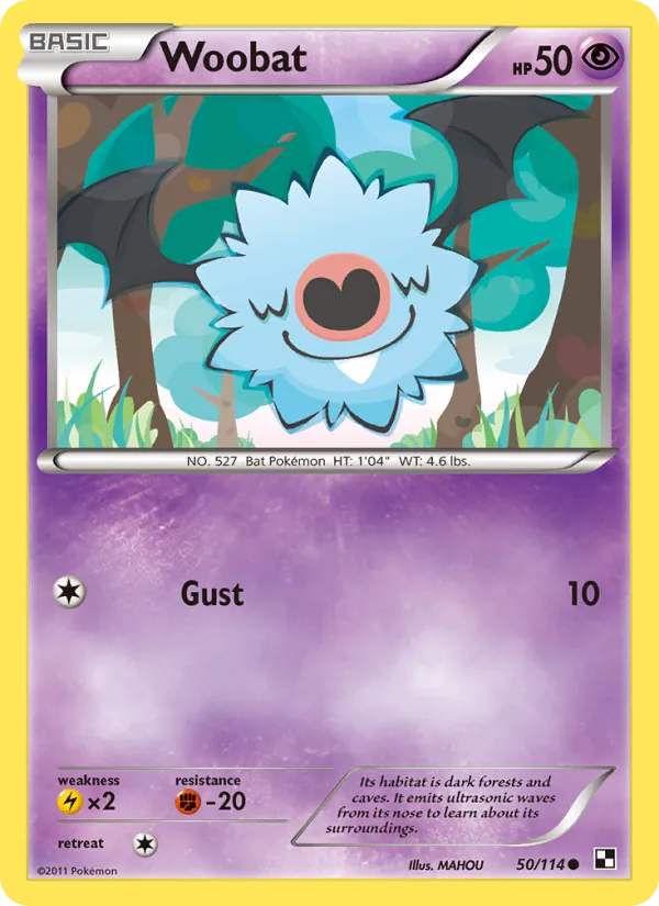 Woobat – Black & White 50
