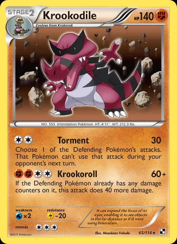 Krookodile – Black & White 65