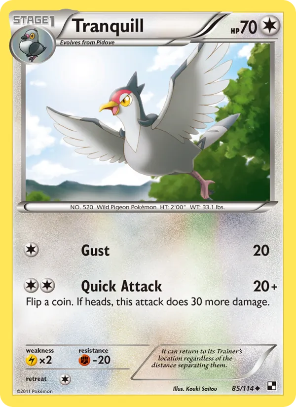 Tranquill – Black & White 85
