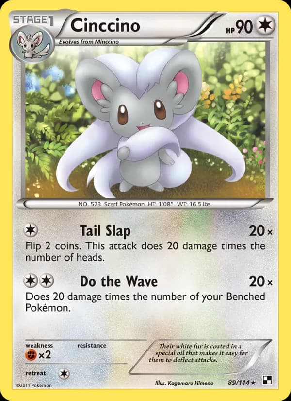 Cinccino – Black & White 89