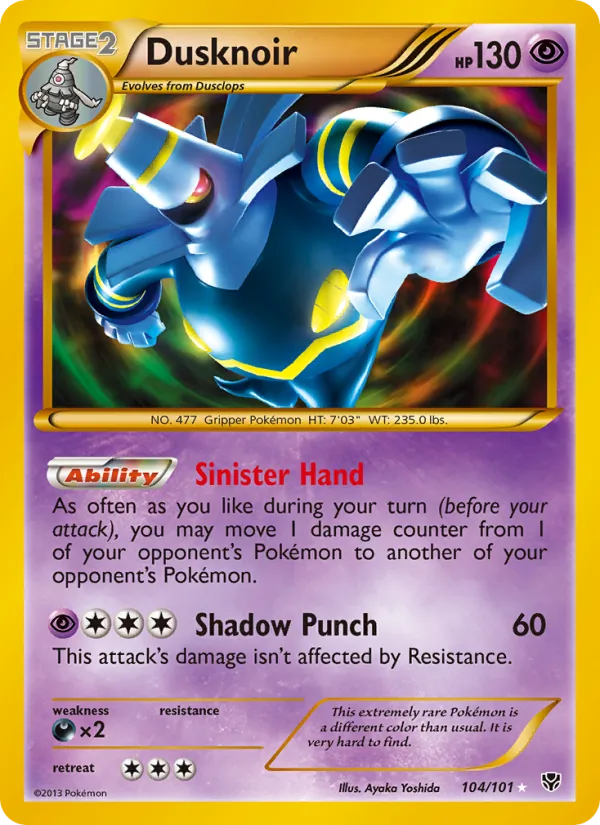 Dusknoir – Plasma Blast 104
