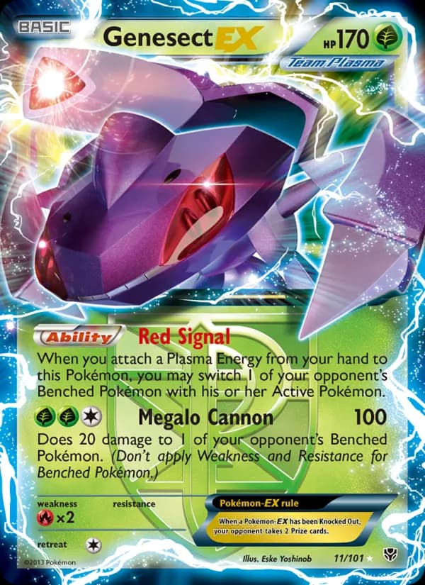 Genesect-EX – Plasma Blast 11