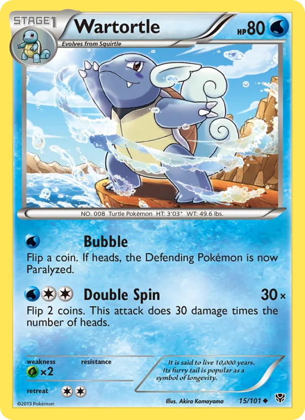 Wartortle – Plasma Blast 15
