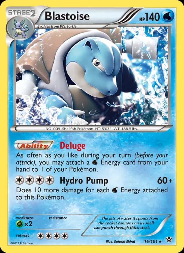 Blastoise – Plasma Blast 16