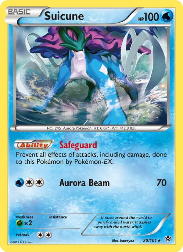Suicune – Plasma Blast 20