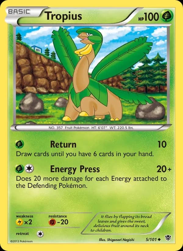 Tropius – Plasma Blast 5