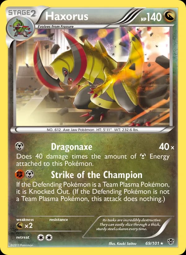 Haxorus – Plasma Blast 69