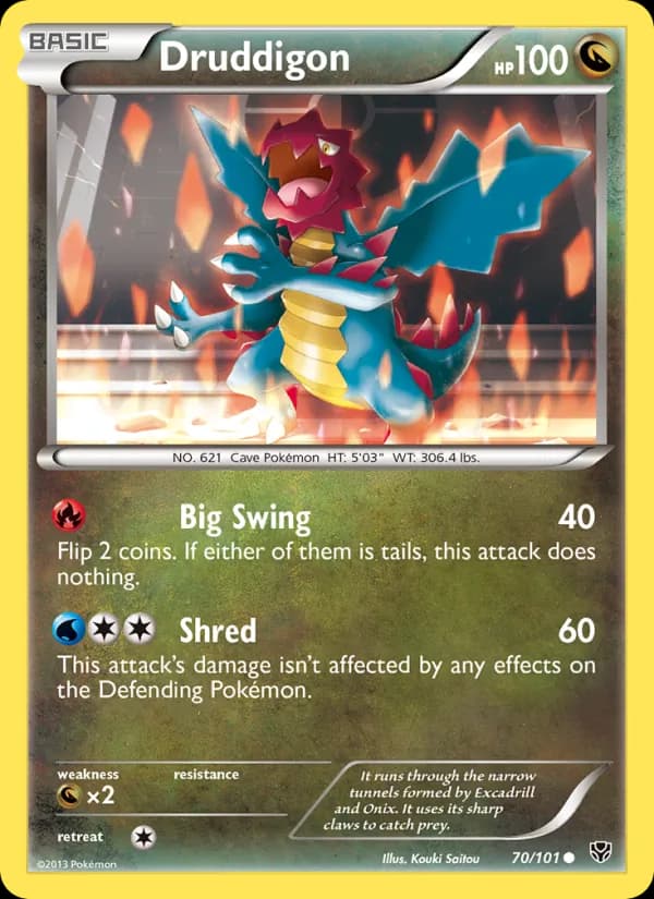 Druddigon – Plasma Blast 70