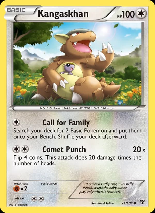 Kangaskhan – Plasma Blast 71